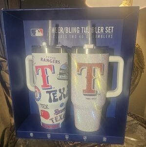Texas Rangers Tumbler Set with Bling